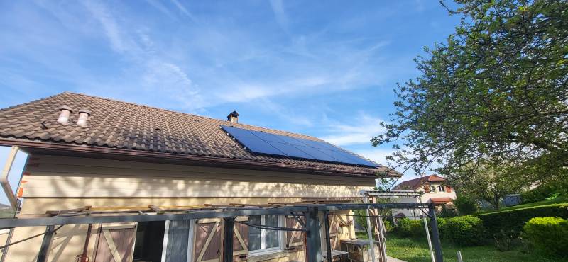 Réalisation : Installation Panneaux Photovoltaïques à Gex