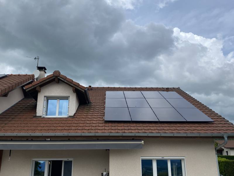 Installation solaire photovoltaïque SolarEdge en Haute Savoie